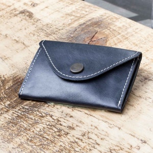Cartera de hombre, Cartera de cuero para hombre, Regalo para esposo, Regalo para novio, Regalo para padre,