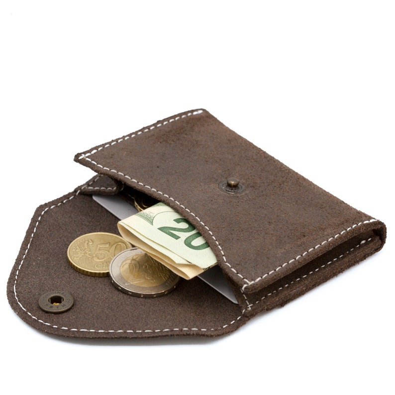 Men's Leather Wallet, minimalist wallet, For Him image 3