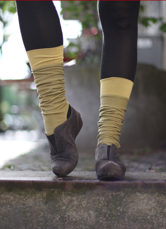 Calentadores de piernas calcetines de yoga calentadores - Etsy México