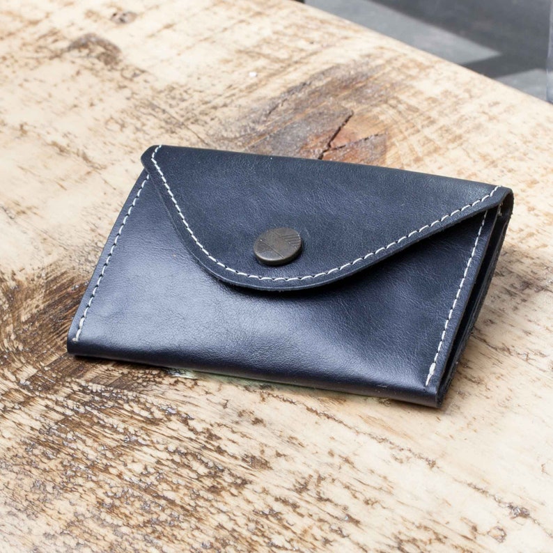 Men's Leather Wallet, minimalist wallet, For Him image 8
