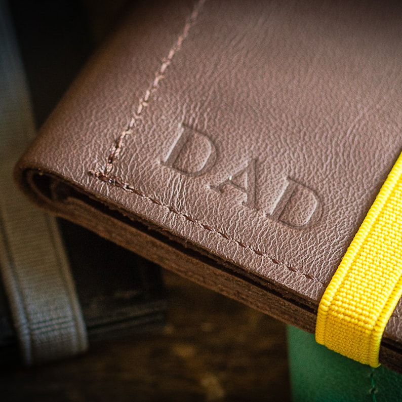 Men's Leather Wallet Gift For Him Slim Wallets For Men image 5