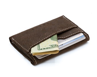Men's Leather Wallet, minimalist wallet, For Him