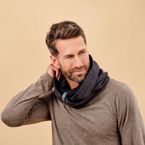 How to wear mens infinity scarf sale