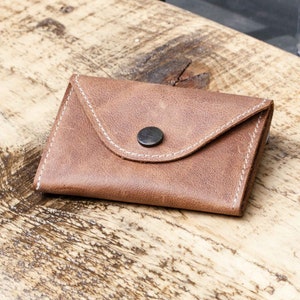 Men's Leather Wallet, minimalist wallet, For Him image 5