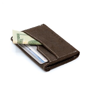 Men's Leather Wallet, minimalist wallet, For Him image 4