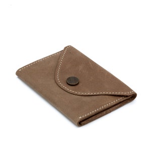 Men's Leather Wallet, minimalist wallet, For Him image 10