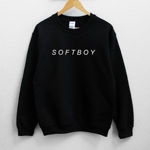 Soft Boy Graphic Print Unisex Sweatshirt