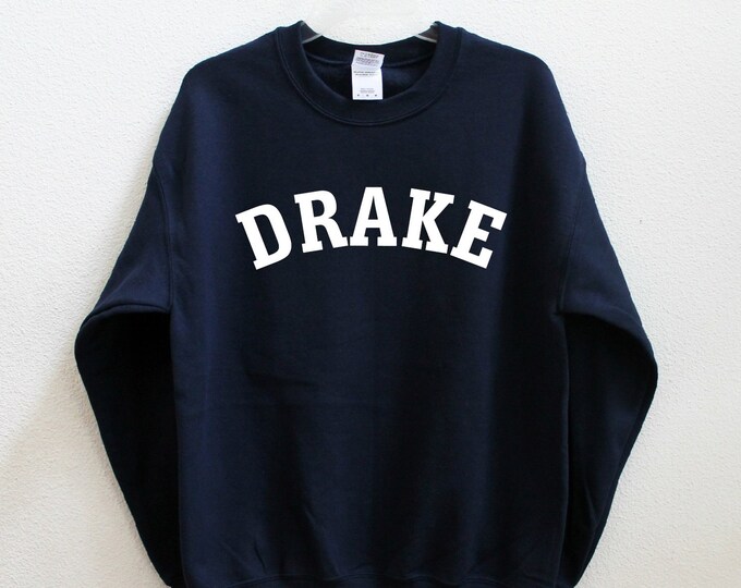 DRAKE Graphic Print Unisex Sweatshirt - Etsy