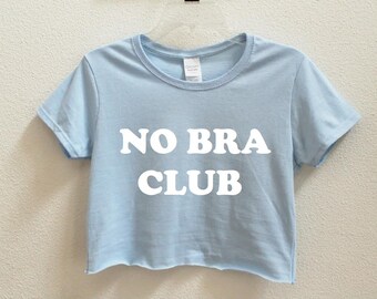 No Bra Club Etsy