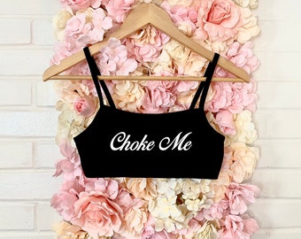 Choke Me Bralette XS-2Xl