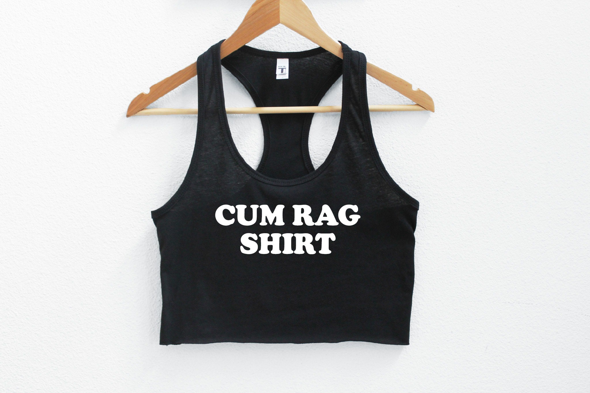 This Shirt Transforms Into A Cum Rag Tank Top