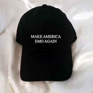 Casquette de baseball non structurée Make America Emo Again