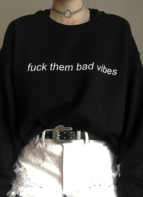 bad vibes sweater