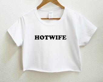 Hotwife Women's Crop Shirt S-3XL