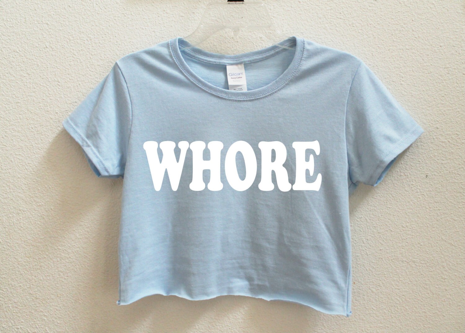 Whore Graphic Print Women's Crop Shirt S M L Xl Xxl 3Xl Etsy