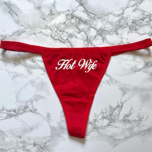 Hot Wife Women&#39;s Thong XS-XL