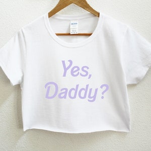 Oui papa Chemise courte à imprimé graphique pour femmes S-3Xl White/Light Purple