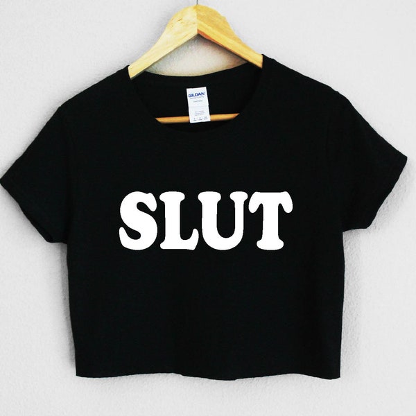 Slut Women's Crop Shirt