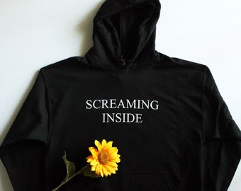 Screaming Inside Hoodie S-4XL