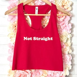 Koszulka damska Not Straight Crop Tank XS-2Xl