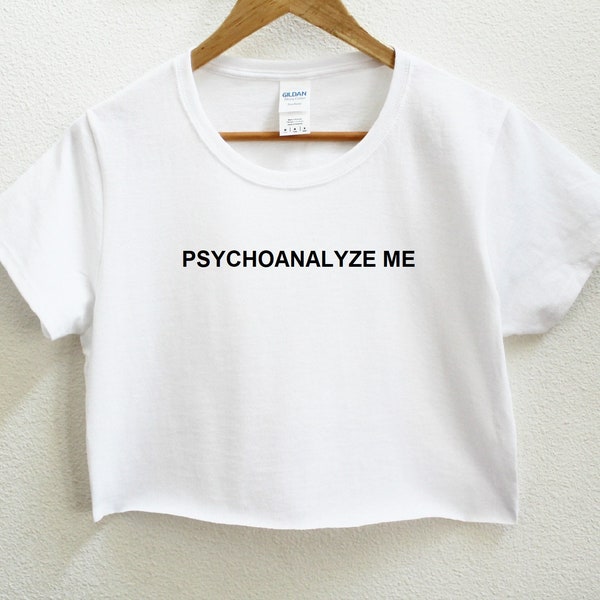 GROOT Psychoanalyze me dames crop shirt