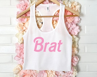 Brat Women's Crop Tank XS-2Xl