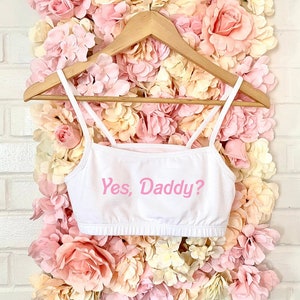 Yes, Daddy? Bralette XS-2Xl