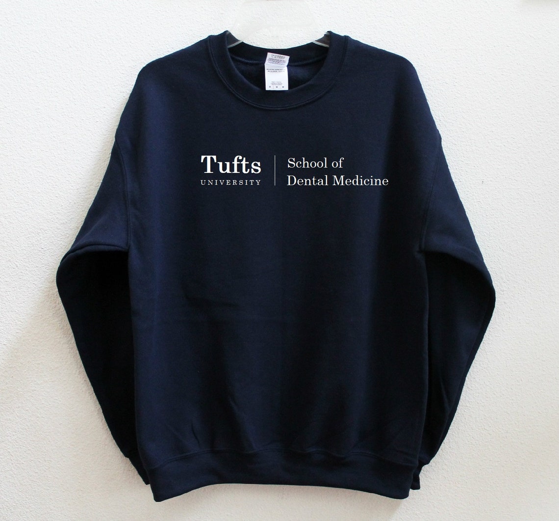 Tufts University School of Dental Medicine Sweatshirt Etsy