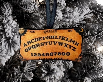 Ouija Spooky Pillow Ornament