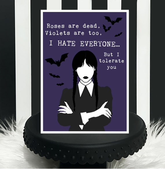 Wednesday Addams Browser Theme