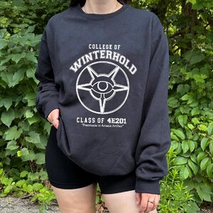 College of Winterhold Champion Sweatshirt T shirt Hoodie Elder