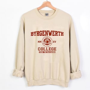 Byrgenwerth College Sweatshirt, Bloodborne Shirt, Byrgenwerth Shirt, Gamer Sweatshirt, Yharnam Shirt, Bloodborne Gaming Unisex Shirt