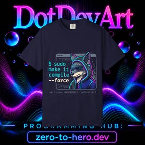 Colección de camisetas cyberpunk y de línea de comandos