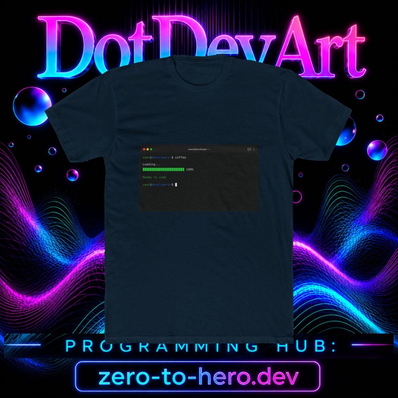 Coding Terminal Progress Bar Tee | Programmer Console Shirt image 2