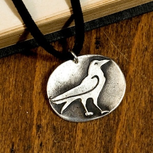 Pendant RAVENA made of 999 silver image 1