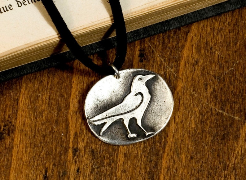 Pendant RAVENA made of 999 silver image 1