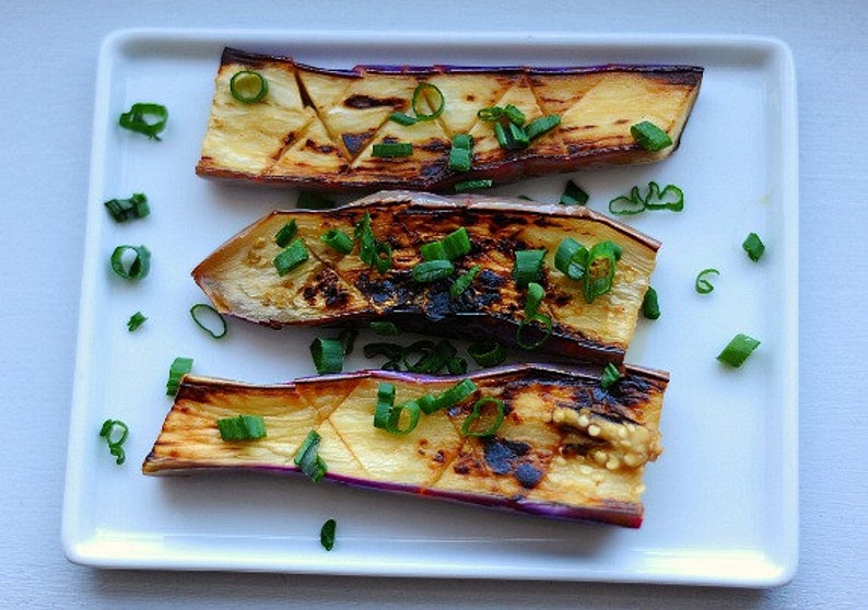 Mini Eggplant, Little Fingers, 10 seeds, Asian heirloom, non GMO, patio container garden, miniature fruit, sweet and tender, farmers market image 5