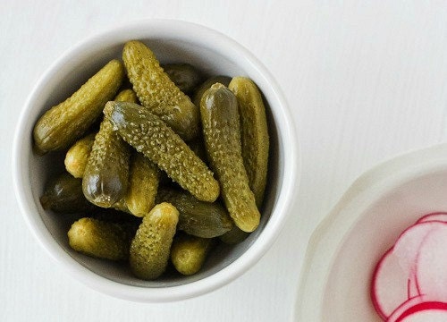 Cornichons, Parisian Pickling Cucumbers, 10 organic seeds, tasty French heirloom, baby gherkins, miniature cukes, 50 days, sweet and crunchy