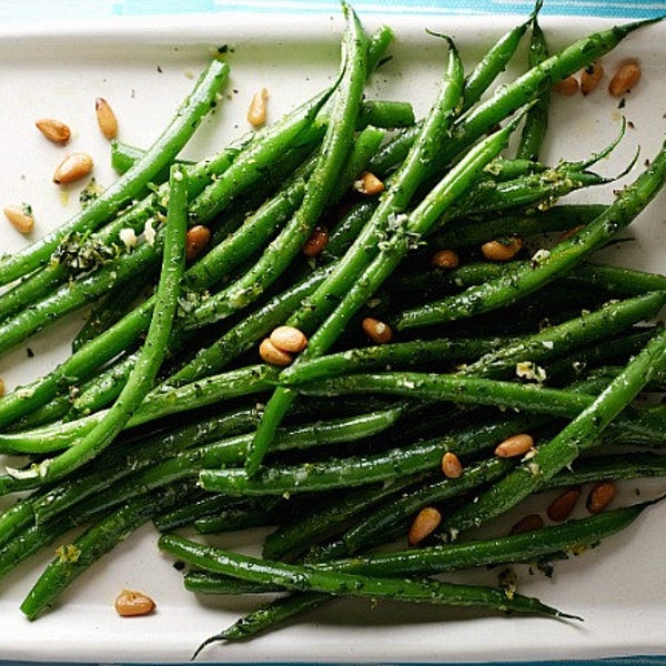 French Green Beans, Fin de Bagnol, 15 seeds Certified Organic, French heirloom, slender tasty pods, gourmet bush bean, farmers market winner