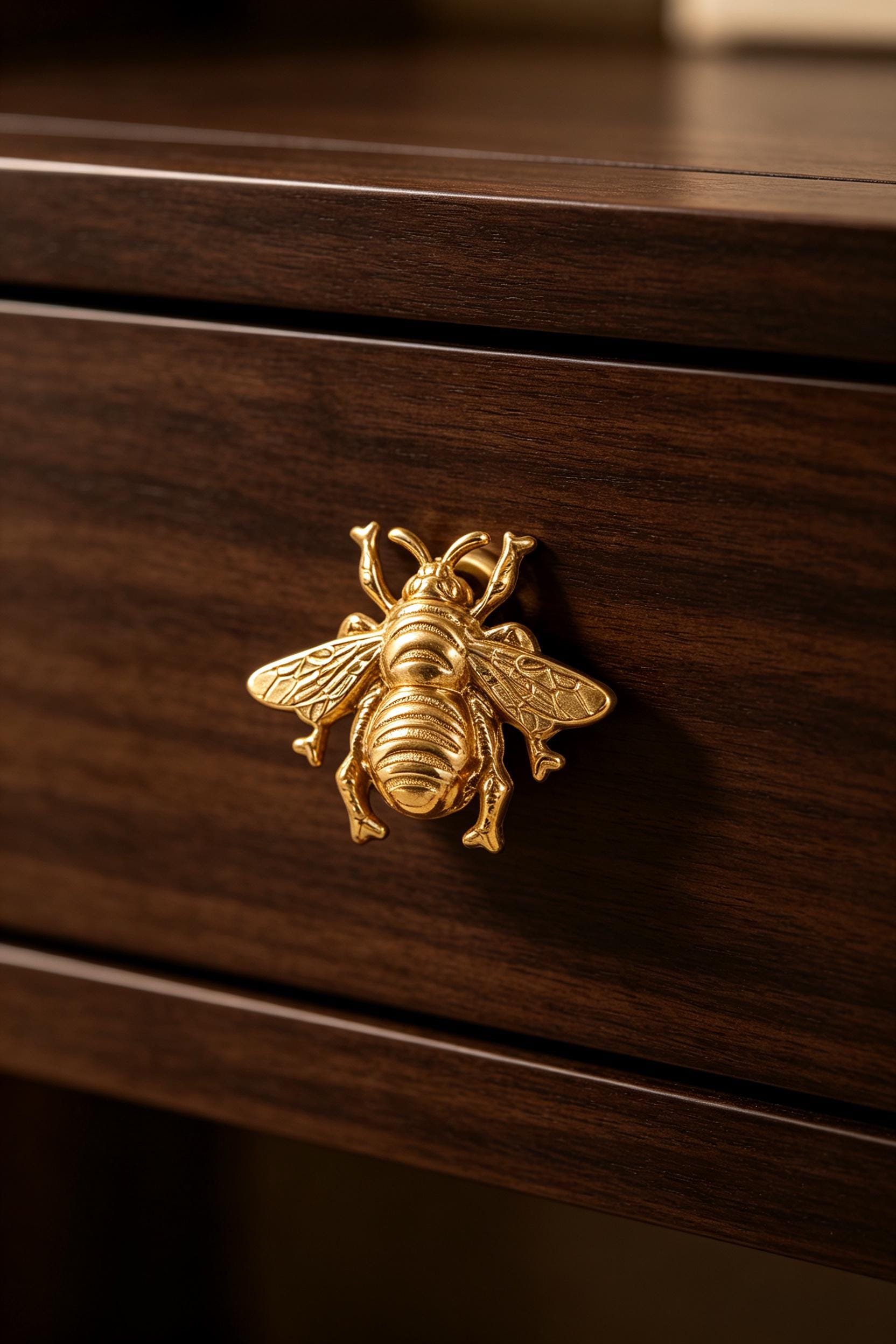 Honey Bee Hardware for Cabinets - Etsy
