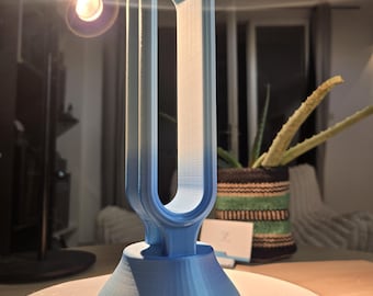 Minimalistische hoofdtelefoonstandaard – 3D-geprinte hoofdtelefoonhouder voor op het bureau