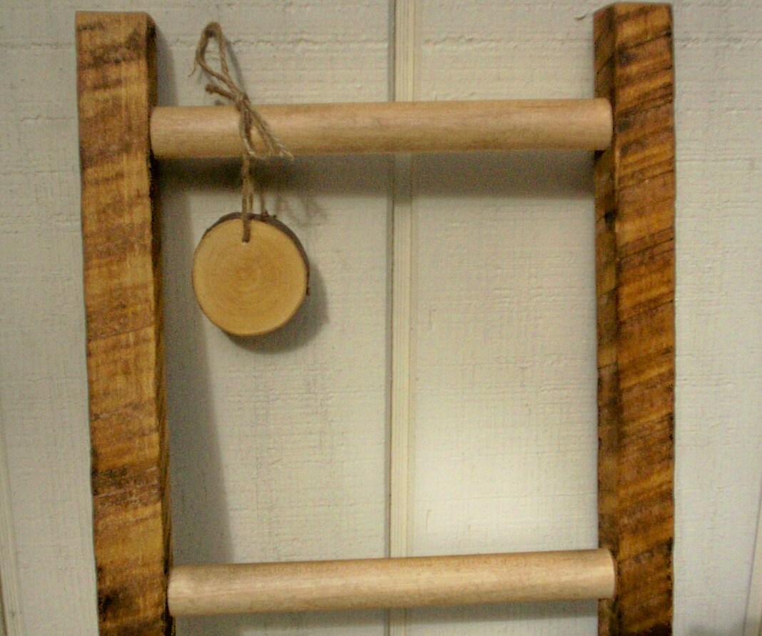 LadderPrimitive Ladder/Wall Decor Etsy
