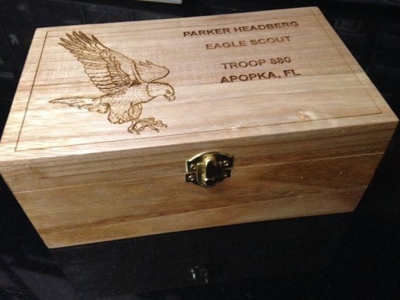 eagle scout keepsake box