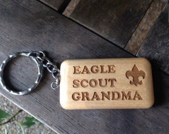 Eagle Scout Grandma Keychain