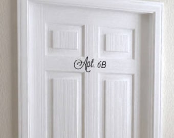 Vinyl House Door Numbers Gothic Vinyl House Numbers Etsy