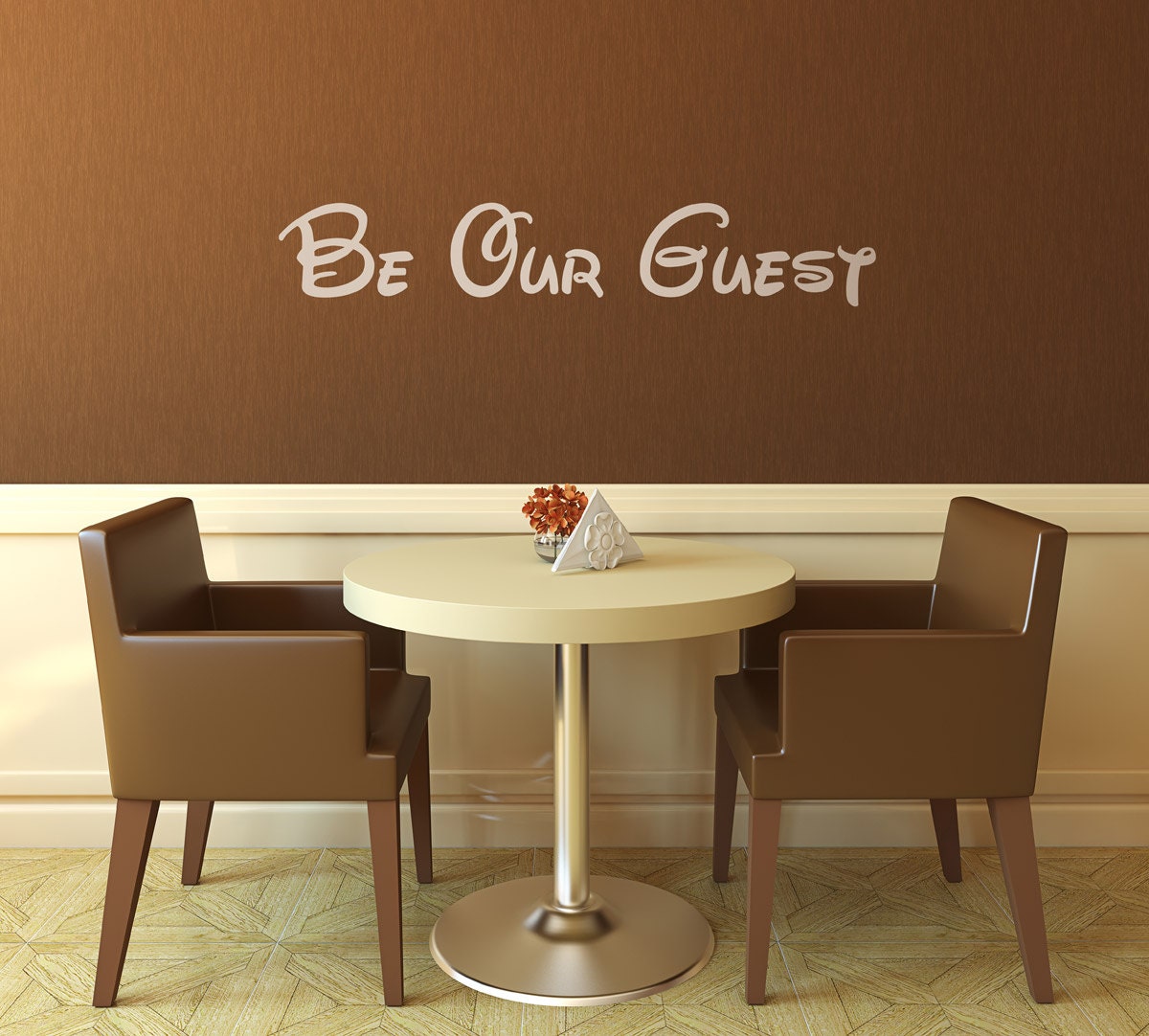 Be Our Guest Vinyl Wall Decal wall sticker wall decor Etsy
