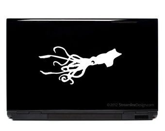 Giant Squid Vinyl Decal: Laptop, Phone, Yeti Sticker