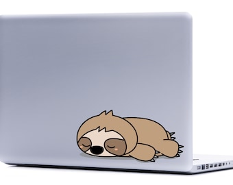 Sleepy Sloth Vinyl Decal | Car, Cup, Laptop Sticker