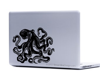 Giant Octopus Vinyl Decal: Laptop, Car, or Wall Art