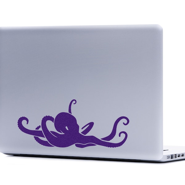 Giant Octopus Laptop Decal | macbook decal car decal octopus decal octopus sticker nautical tentacles vinyl decal outdoor vinyl